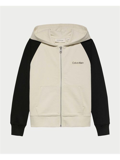 Sweat à capuche avec poches pour enfants Calvin Klein CALVIN KLEIN | IB0IB02378CKS